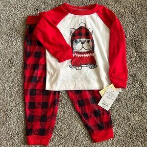 ❤️🐶 NWT 2T Cuddle Duds Pjs 🐶❤️